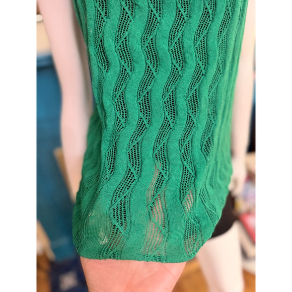 FUTURE COLLECTIVE Green Knit Tank Top XL - Picture 2 of 4